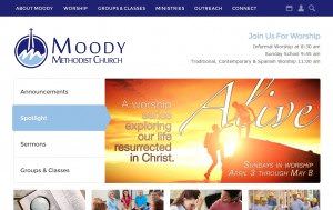 Moody Methodist Church website